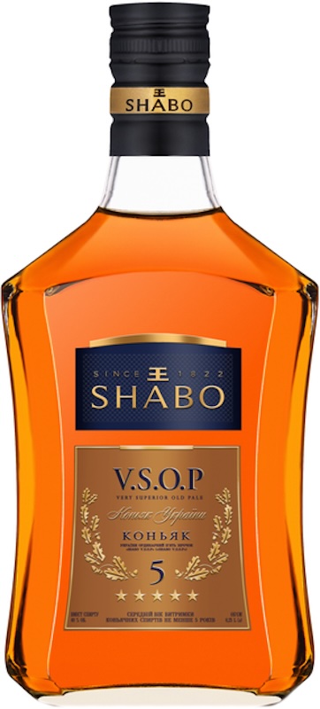 Коньяк України Шабо VSОР 0,25л 40%